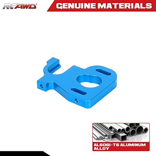 Motor Mount For Wltoys 144001 1:14 Rc Car Buggy Crawler Accessories，Alloy Adjustable Motor Mount Seat，Buggy Trucks Spare Upgrade Parts，Replace# 1303, 48X36Mm，Blue #TOP3
