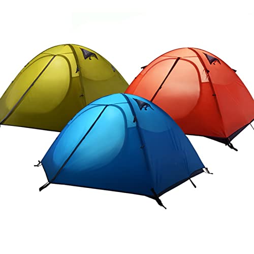 Tente de camping imperméable et résistante au vent à double couche - 3