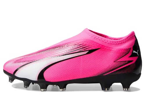 PUMA Kids' Ultra Match Laceless Firm Ground/Artificial Ground Soccer Shoes4