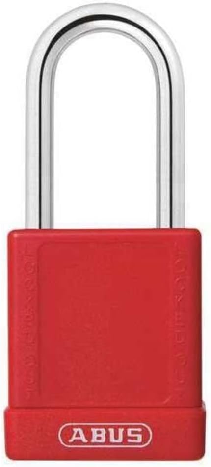 Lockout Padlock, KA, Red, 1-3/4"H, PK6