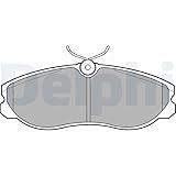  DELPHI LP847 Bremsbelagsatz, Scheibenbremse Bremskl