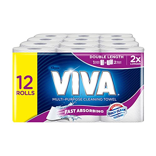 VIVA Double Length Paper Towels 12 Count