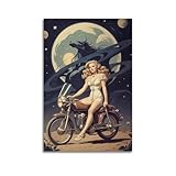 FYRN Spice Girls und Motorrad Kunst-Poster, Wandkunstdruck, 