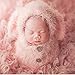 0-4 mois Nouveau-né Photographie Sac de Couchage 30.7x15.0", Ewendy Bébé Peluche Hoody Gigoteuses Dors Bien Peluche Landau Grenouillères Chaud Swaddle Wrap Couvertures Emmaillotage Sleep Sack