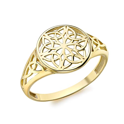 Bague en or jaune 9 carats femme Carissima : finissez-en avec les bijoux ternes