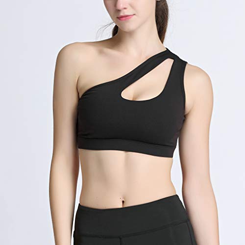 Underwear Mulheres Meninas oco à prova de choque Yoga Bra executando Sports Academia Lingerie S/M/L/