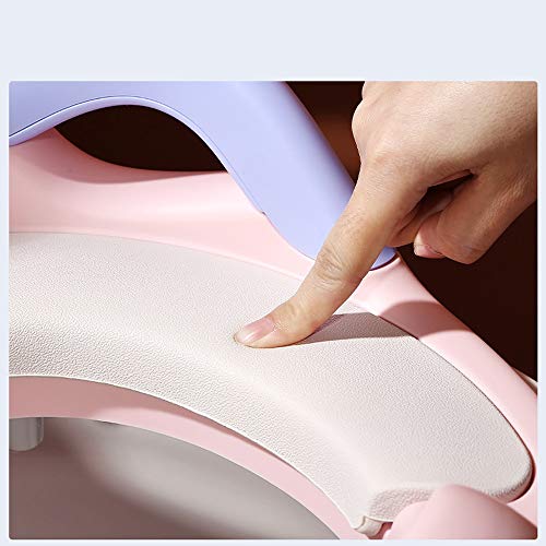 Siège d'entraînement de toilette pour bébé stable avec coussin et accoudoirs