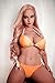 Silicone Doll for Adult Companion Dolls Flexible Full Body Female Seamless Action Figure Life Size Doll for Men Lifelike Model Realistic for Arts/Drawings/Photography WP-140