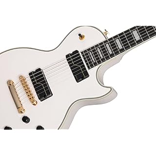 Epiphone Matt Heafy Les Paul Custom Origins 7 cordes avec étui rigide Blanc – Image 3