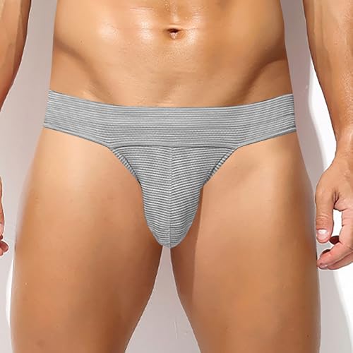Men's Thong Underwear Sexy Lingerie Low Rise T-Back Under Panties Low Waist Sexy Solid Color High Vent Underpants2