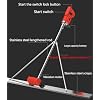 Concrete Screed Vibratory Kit,Concrete Finishing Tool,Battery Powered Concrete Surface Leveling Tamper Ruler,Lithium Battery Concret Trowel,150cm