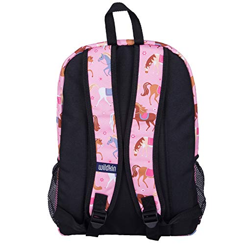 Wildkin 16-Inch Kids Backpack For Boys & Girls, Perfect For Elementary School Backpack, Features Padded Back & Adjustable Strap, Ideal Size For School & Travel Backpacks (Horses) #TOP7