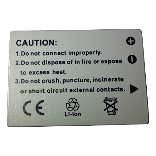 Synergy Digital Digital Camera Battery, Compatible With Vivitar Viv-Cb-10L Digital Camera Battery (Li-Ion, 7.2V, 1200 Mah) #TOP4