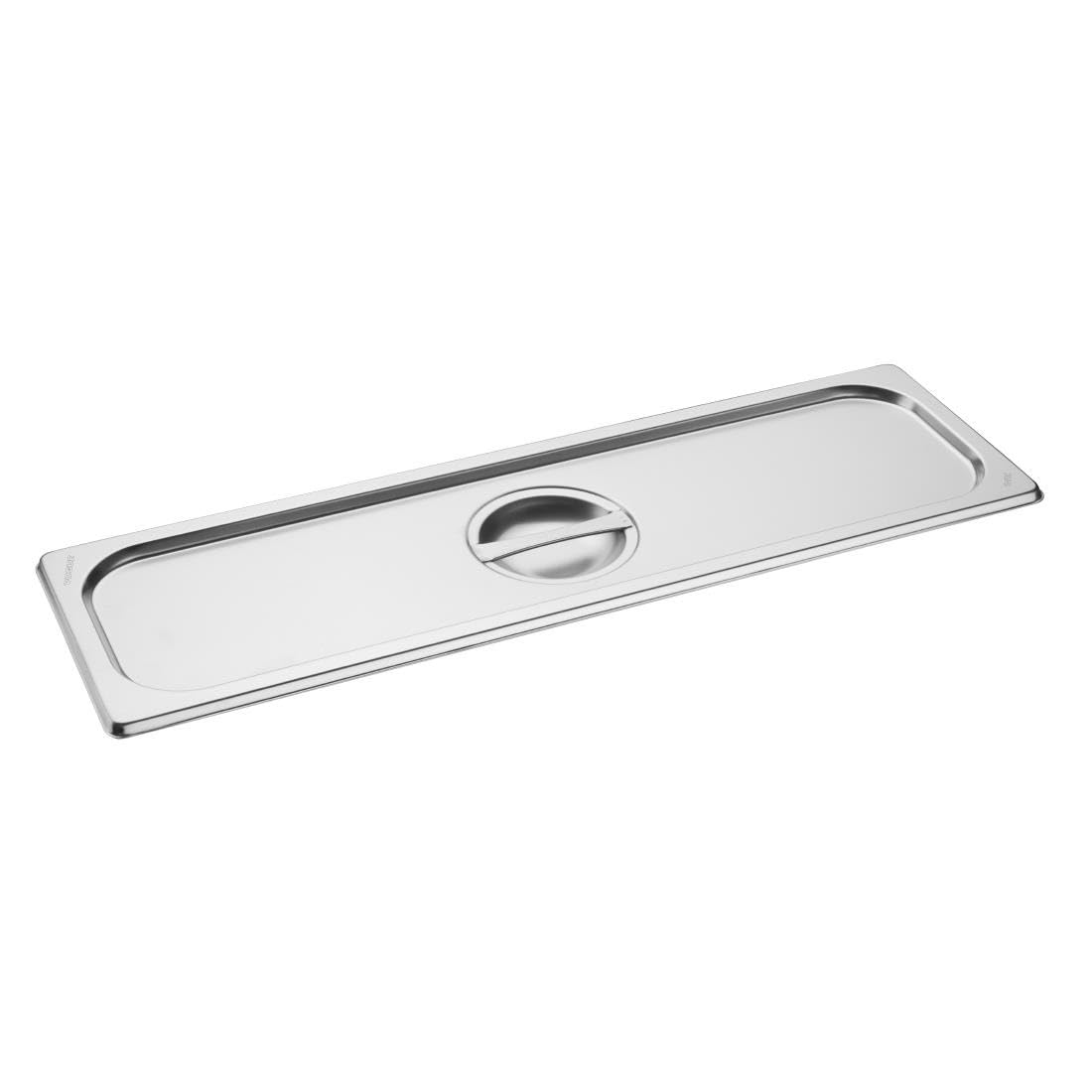 Tapa Gastronorm GN 2/4 de acero inoxidable cubeta profesional Vogue