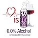 H2o Pinot Noir – Complex & Structured | Non-Alcoholic Wine-Infused Beverage from California | 0.0% Alcohol | No Added Sugar, Low Calorie | 24 x 12 fl oz Cans (1.5x Larger Format, Bulk Pack)