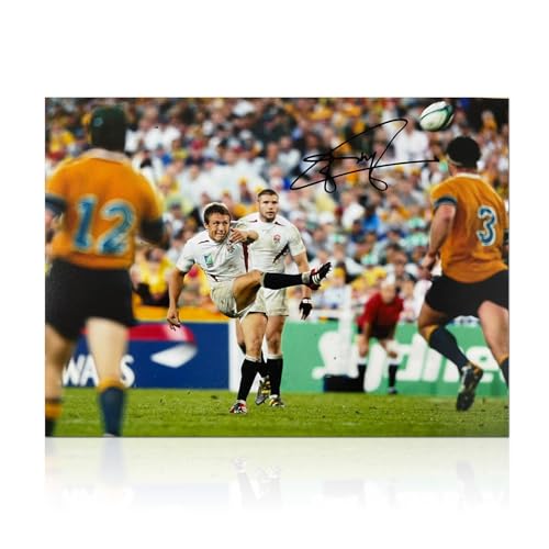 Jonny Wilkinson Signed England Rugby Photo: Moment of Glory