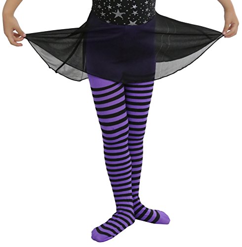 ToBeInStyle Girl’s Adorable Fun and Trendy Colorful Striped Comfy Tights2