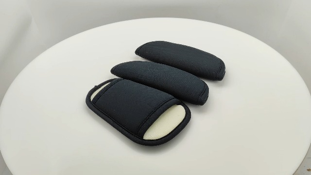 Cuscini Per Cinture Di Sicurezza Passeggino - Set 2 Pezzi, Nero, Universale