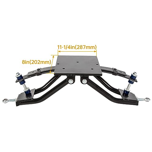 ECOTRIC 6" Double A-Arm Golf Cart Lift Kit Compatible with 1982-2003 Club Car DS Electric&Gas - Thumbnail 4