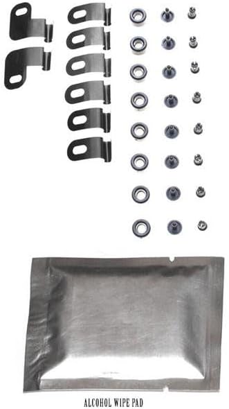 WellVisors Window Visors Wind Deflectors Compatible with Suzuki 2006-2013 Grand Vitara Premium Series Rain Guards 3-847SK006