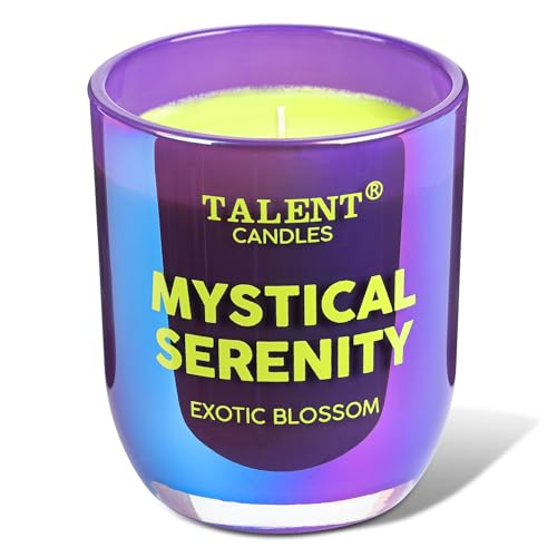 TALENT Scented Candles - Luxury Collection of Natural Soy Aromatherapy Candles, Ideal Candles Gifts for Women and Men, Exotic Blossom