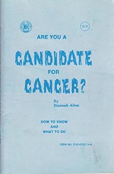 Pamphlet Are You A Candidate For Cancer Book