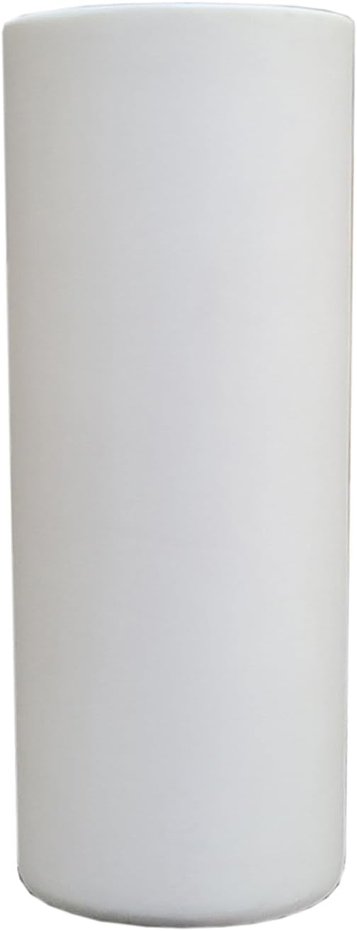 OTOOLWORLD 99.3% Alumina Crucible Al2O3 Aluminum Oxide Crucible Assay Crucible for Lab Laboratory (Φ100*100MM)