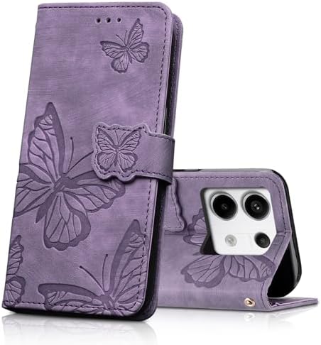 CXTcase Etui na telefon komórkowy Samsung Galaxy A54 5G, etui ochronne z klapką do Samsung Galaxy A54 5G, skóra poliuretanowa, magnetyczne motyle, skórzane etui do Samsung Galaxy A54 5G, czarne