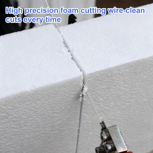 Schneidedraht, 10 Meter Durchmesser 0.7 mm Heizdraht Nickel Chrom Draht Heissdrahtschneider Heizdraht Thermoschneidedraht zum Schneiden von Hartschaum Einfachen Durchtrennen