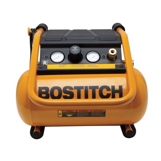BOSTITCH Air Compressor, Suitcase-Style, 2.5 Gallon, 150 PSI (BTFP01012)