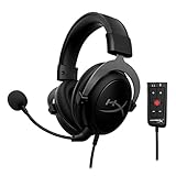 HyperX Cloud II ゲーミング ヘッドセット 7.1バーチャルサラウンドサウンド対応 USBオーディオコントロールボックス付属 ガンメタル KHX-HSCP-GM オリジナルデータ特典付き ( 4P5L9AA )