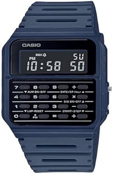 Relógio Casio Vintage Calculadora CA-53WF-2BDF Azul | Amazon.com.br