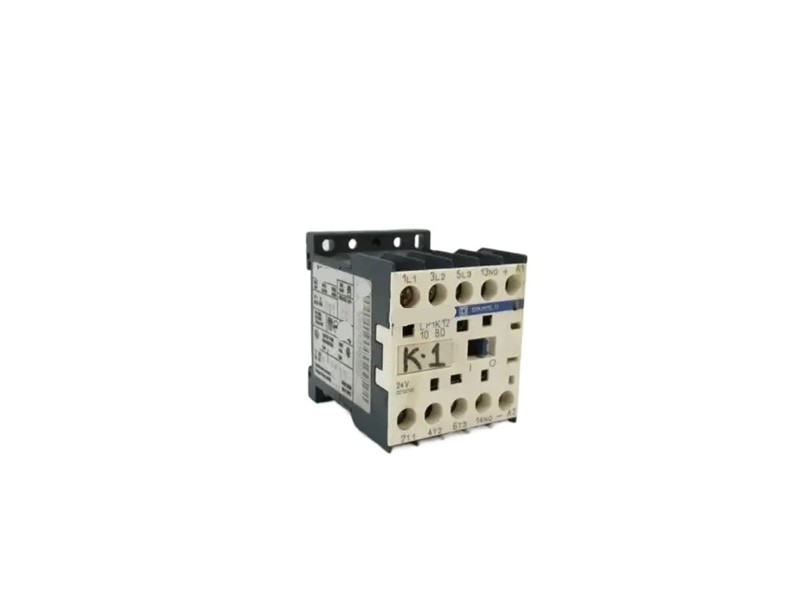Contacteur LP1K1210BD 12 A évite les surchauffes en armoire 24V CC