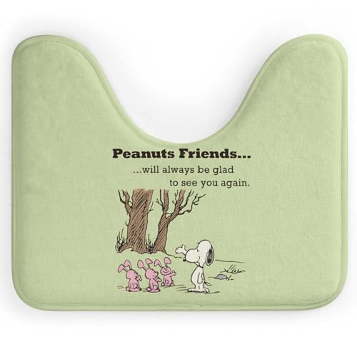 スヌーピー うさぎ トイレマット おしゃれ 敷物 ふわふわ 洗える トイレまっと 吸水 滑り止め 可愛い お手洗い 40*50cm インテリア といれまっと