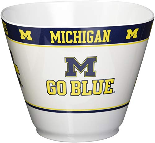 image for Fremont Die NCAA Michigan Wolverines Party Snack Bowl, 11.75