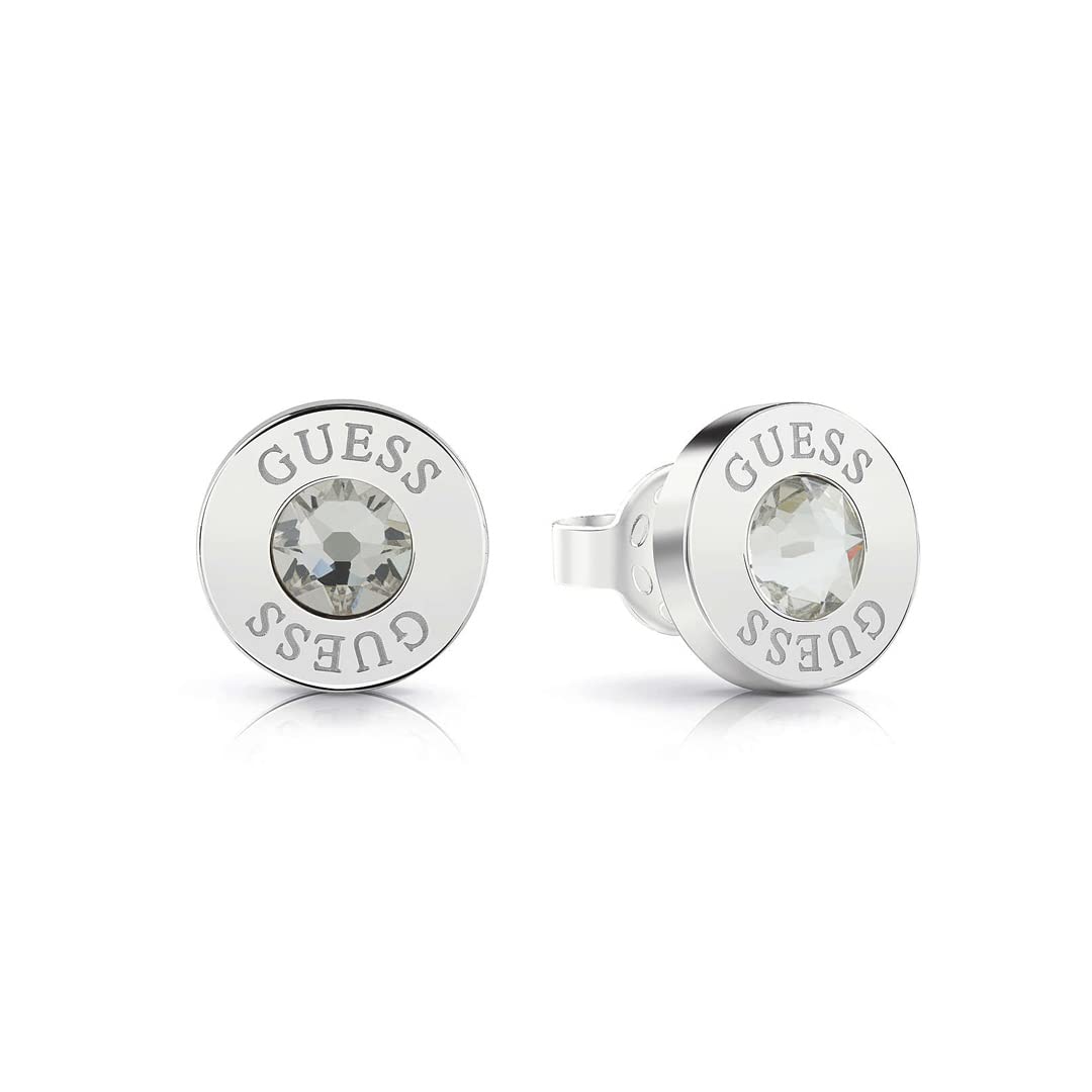 GUESS Pendientes Guess Shiny Crystals acero inoxidable quirúrgico chapados rodio UBE78094 [AC1147]