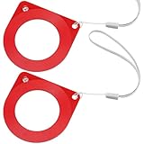 ULTECHNOVO Car Key ECU Test Coil Automotive Induction Card Ignition Tester Compact 2.75X2.75X0.39In Diagnostic Tool for Vehicle Lock Chip Detection with Led Indicator Pack of 2