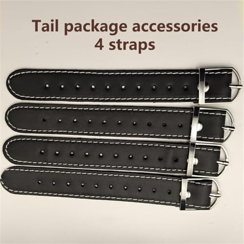 Generic Small Rear Rack Waterproof Bag for Motorcycle with a Lock, Hard Leather Motorcycle Trunk Bag, Moped Scooter Tail Bag Leather (Brown), 15.5 * 13 * 11inch