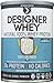Designer Whey Premium Natural 100% Whey Protein, Purely Unflavored, 12 Ounce