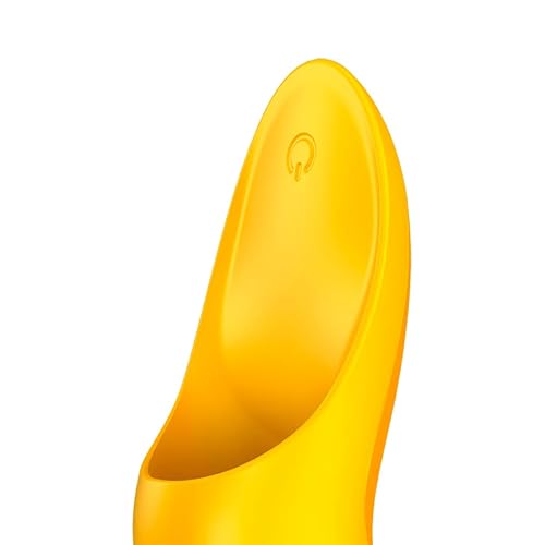 Satisfyer Teaser Vibratore Da Dito | Vibratori Per Donne | 12 Programmi Di Vibrazione | Impermeabile (IPX7) E Ricaricabile | Sex Toy In Silicone | 12 Cm | Sex Toys In Giallo - 9