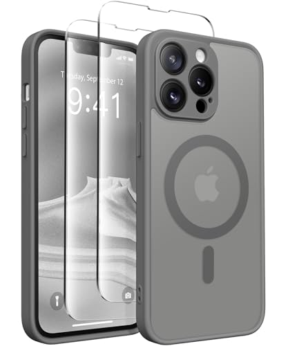 Coque iPhone 13 Pro MagSafe CAPRARO : protection fine et mate antichoc