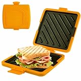 Diseño de protección de seguridad: tostadora grill está equipado con un mango anti-escaldaduras para evitar quemaduras durante el funcionamiento; está equipado con un dispositivo de protección contra sobrecalentamiento, que corta automáticamente la energía cuando la temperatura corporal es demasiado alta para garantizar un uso seguro; la bandeja para hornear también se fija con una hebilla cuando está cerrada para evitar la apertura accidental durante la cocción y mejorar la estabilidad de uso.