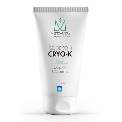 MEDICAFARM - Gel de soin Cryo-K - Gel de Soin "effet froid intense" - Menthol & Camphre - Sans paraben - 125 ml Cover