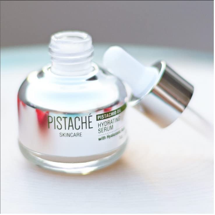 Pistaché Skincare Pistachio Oil Face Serum with Hyaluronic Acid | Hydrating & Brightening Formula with Vitamin E & Antioxidant Protection, 1.0 oz - Image 9