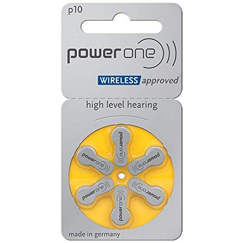 Power One Hearing Aid Battery Size 10, Pack Of 18 Batteries Amazon.in Health & Personal Care