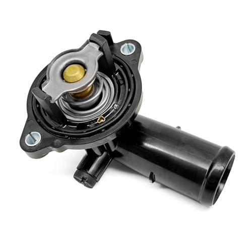 5184651AH Engine Coolant Thermostat Housing Assembly Compatible with 2011-2015 Dodge Durango 2011-2020 Jeep Grand Cherokee 2012-2018 Jeep Wrangler Replaces# 05184651AF, 902852, 5184651AG, 5184651AF
