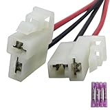 Lot de 2 connecteurs de réparation de fiche d'alternateur DAC072   Compatible avec Denso Nippondenso Kubota