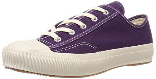 [ムーンスター ライフスタイル] スニーカー FINE VULCANIZED/GYM CLASSIC 〔ジムクラシック〕 国産 ヴァルカナイズ製法 パープル 23 cm E