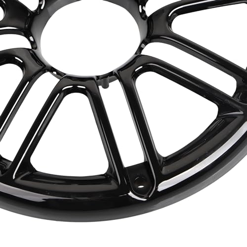 Cubiertas negras 3D para parlantes traseros moto miniatura 3