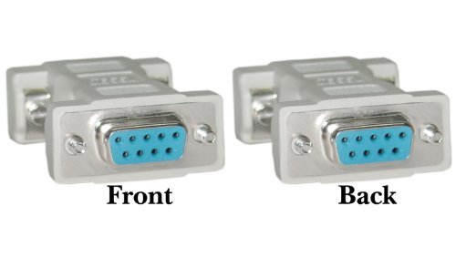 Offex Wholesale DB9 Female / DB9 Female, Null Modem Adaptor/Mold